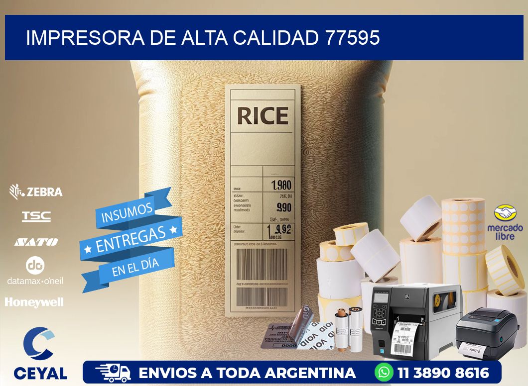 IMPRESORA DE ALTA CALIDAD 77595