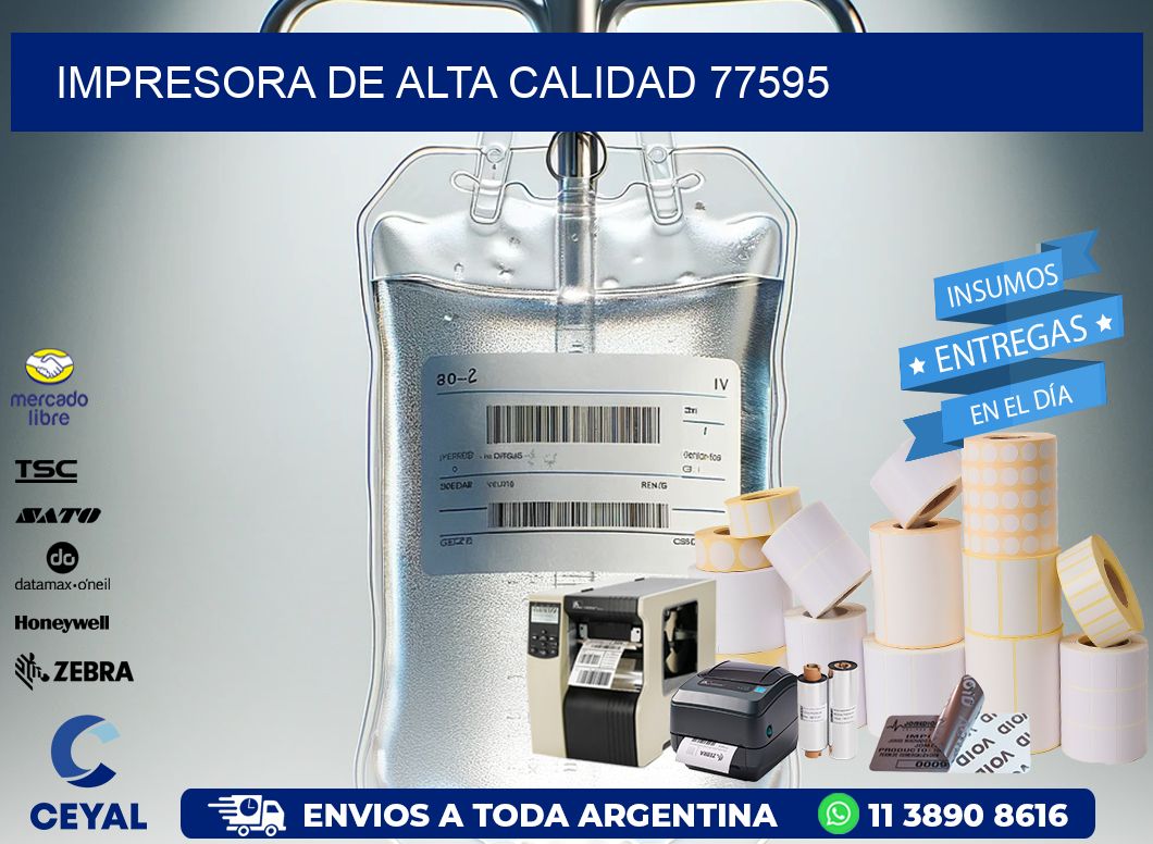 IMPRESORA DE ALTA CALIDAD 77595