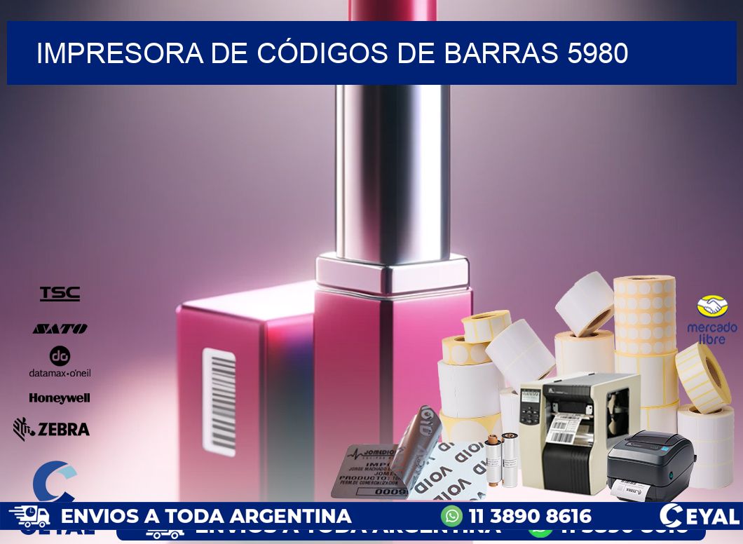 IMPRESORA DE CÓDIGOS DE BARRAS 5980