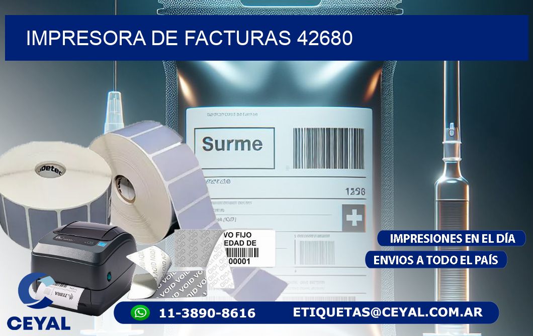 IMPRESORA DE FACTURAS 42680