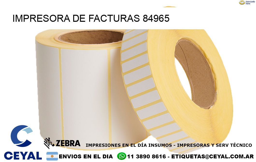IMPRESORA DE FACTURAS 84965