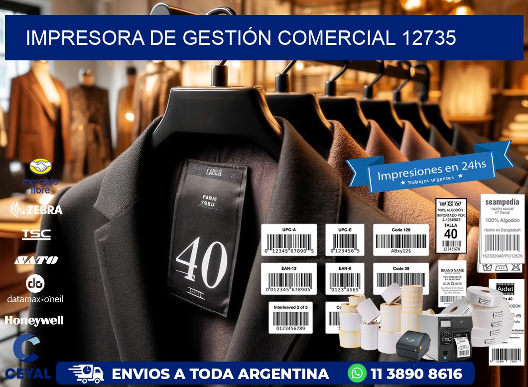 IMPRESORA DE GESTIÓN COMERCIAL 12735