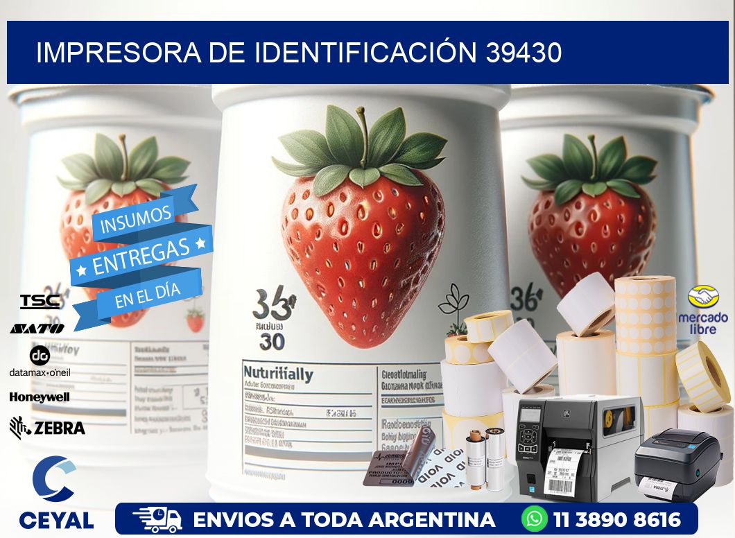 IMPRESORA DE IDENTIFICACIÓN 39430