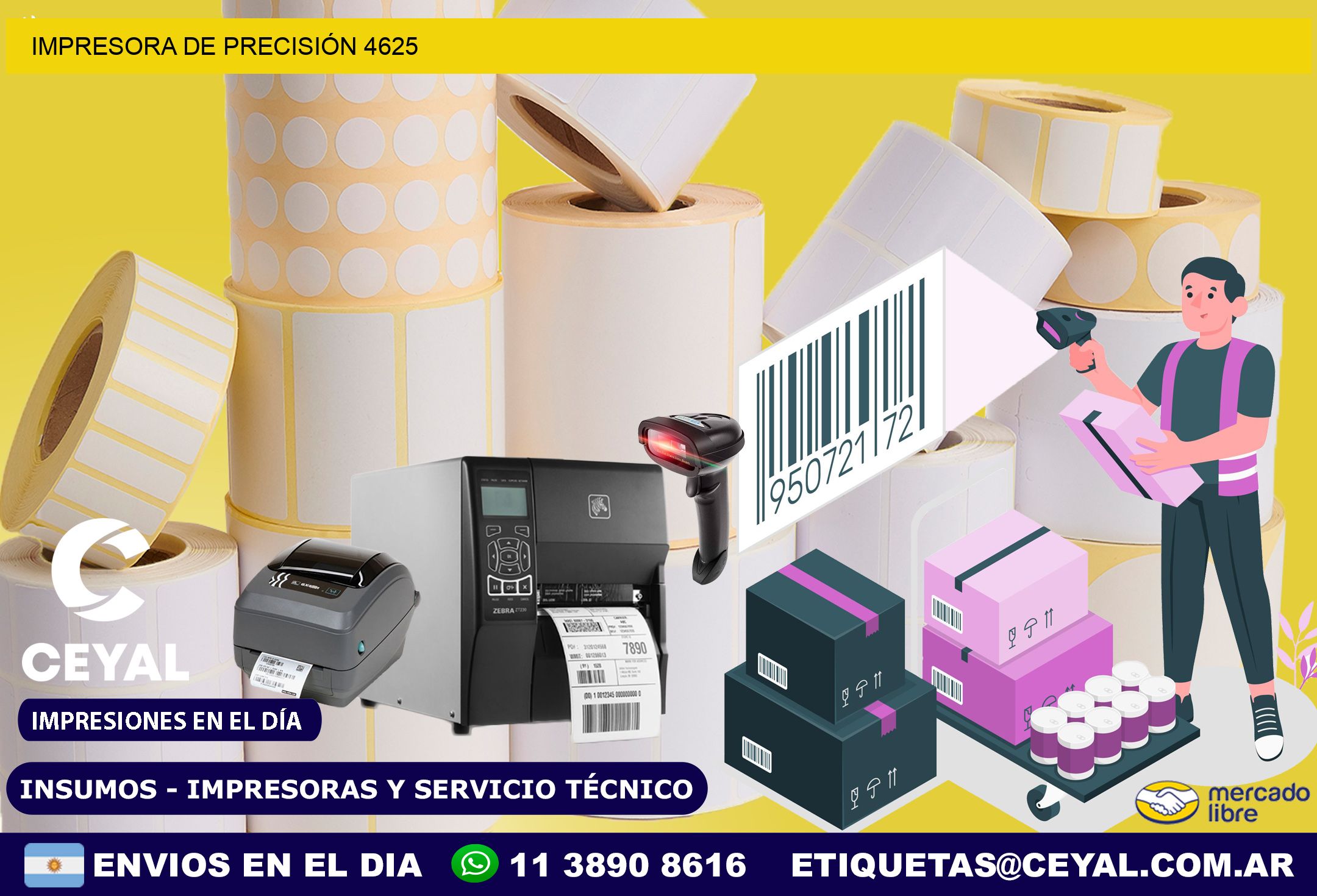 IMPRESORA DE PRECISIÓN 4625