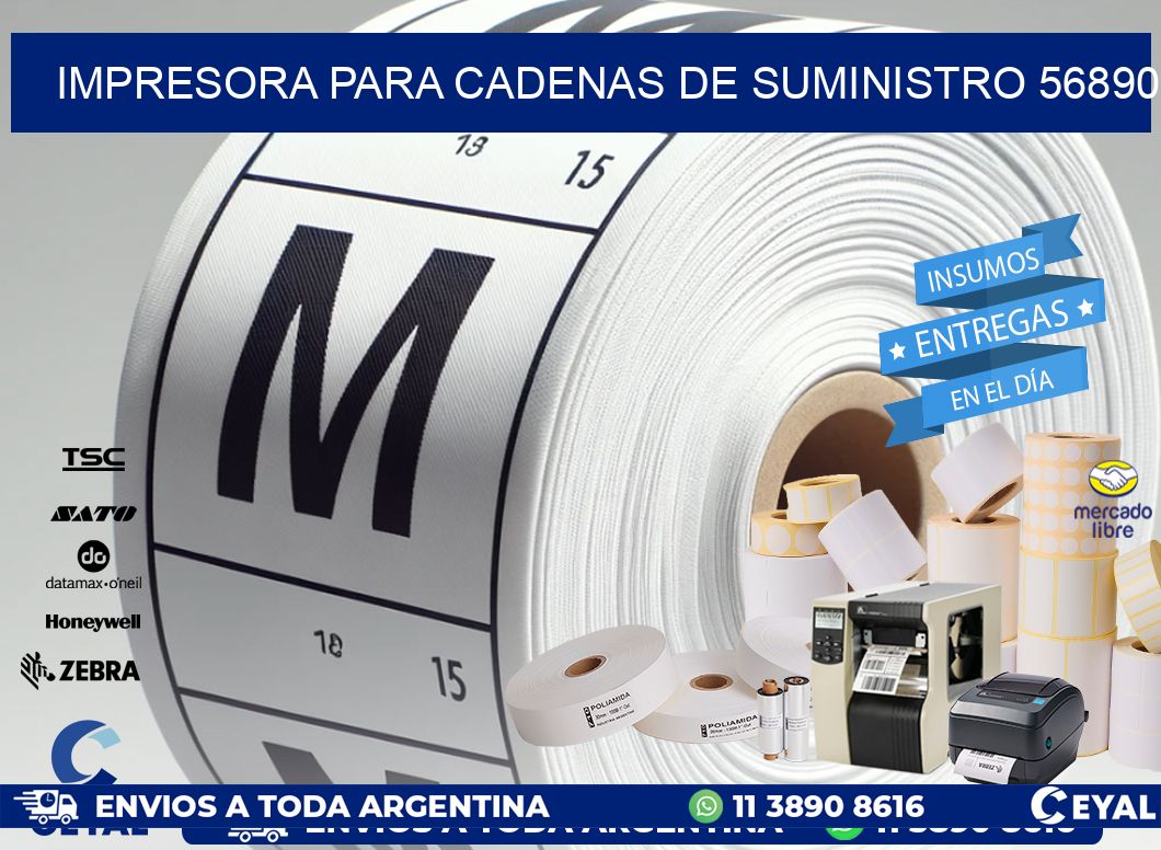 IMPRESORA PARA CADENAS DE SUMINISTRO 56890