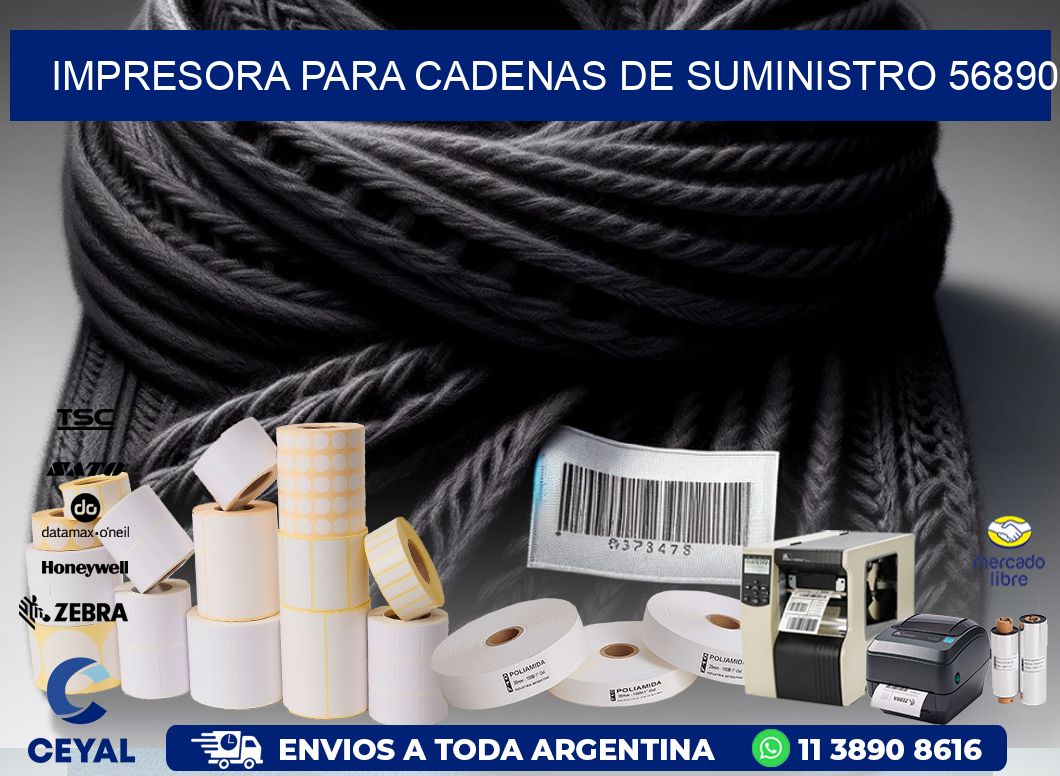 IMPRESORA PARA CADENAS DE SUMINISTRO 56890