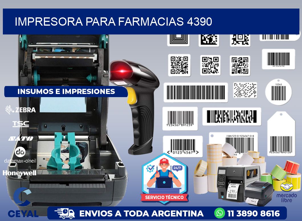 IMPRESORA PARA FARMACIAS 4390
