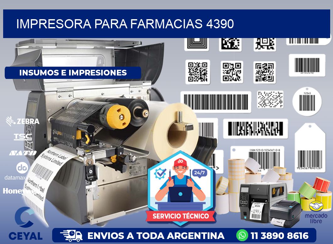 IMPRESORA PARA FARMACIAS 4390