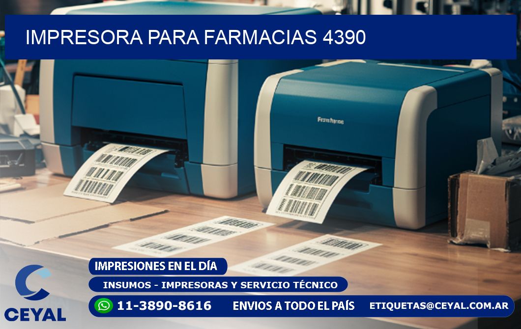IMPRESORA PARA FARMACIAS 4390