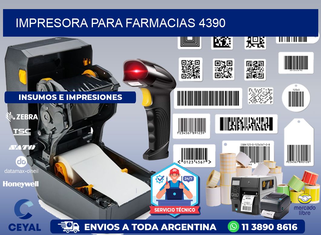 IMPRESORA PARA FARMACIAS 4390