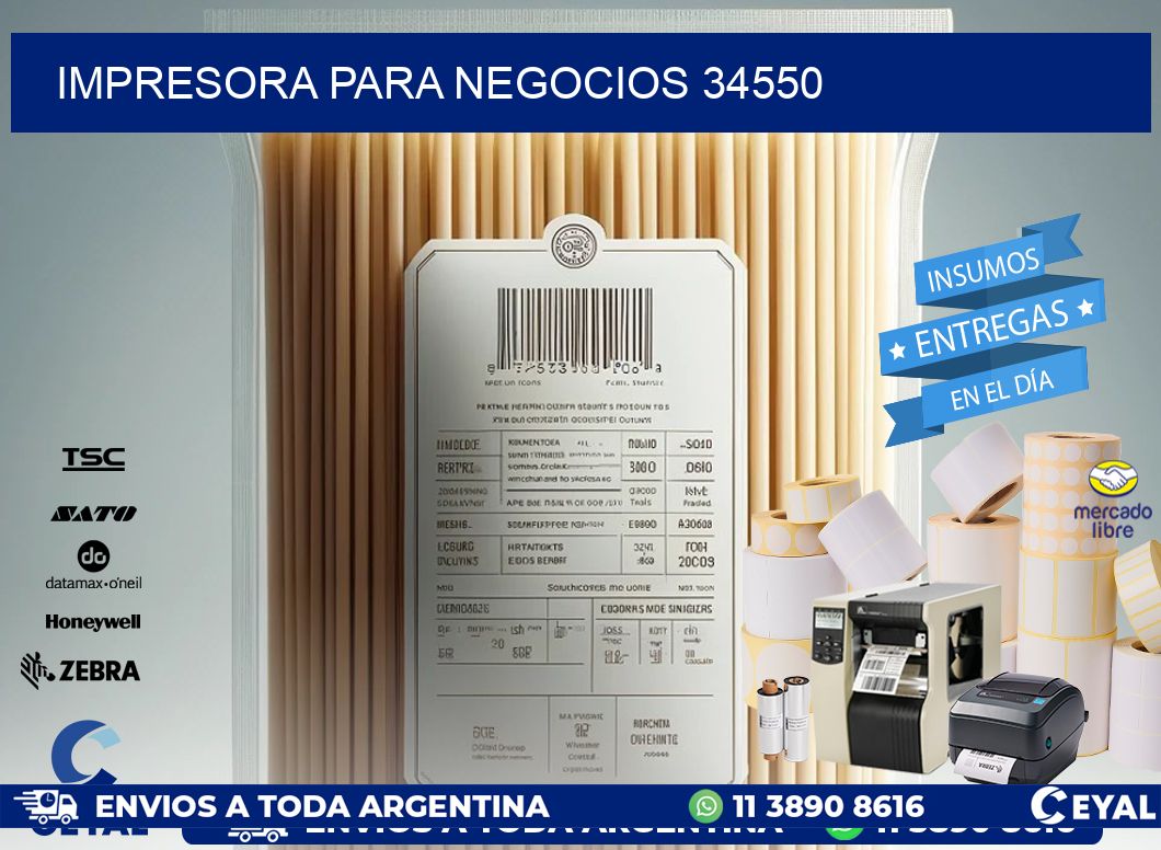 IMPRESORA PARA NEGOCIOS 34550