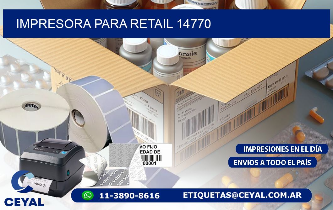 IMPRESORA PARA RETAIL 14770
