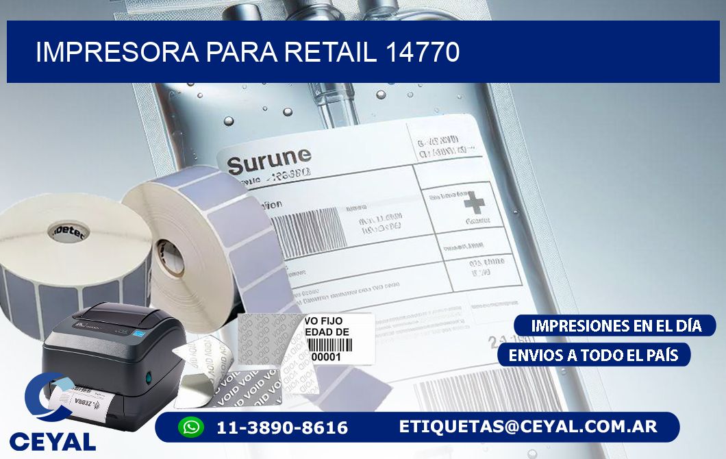IMPRESORA PARA RETAIL 14770