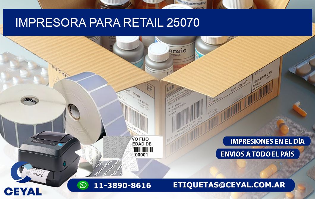 IMPRESORA PARA RETAIL 25070
