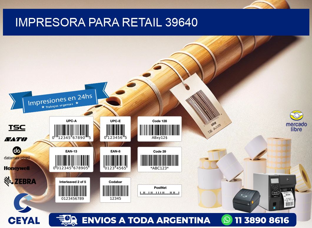IMPRESORA PARA RETAIL 39640