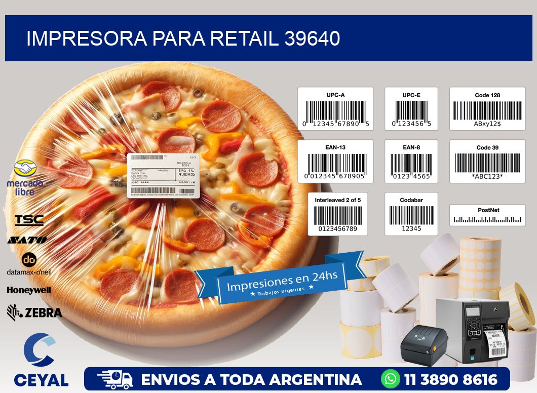 IMPRESORA PARA RETAIL 39640