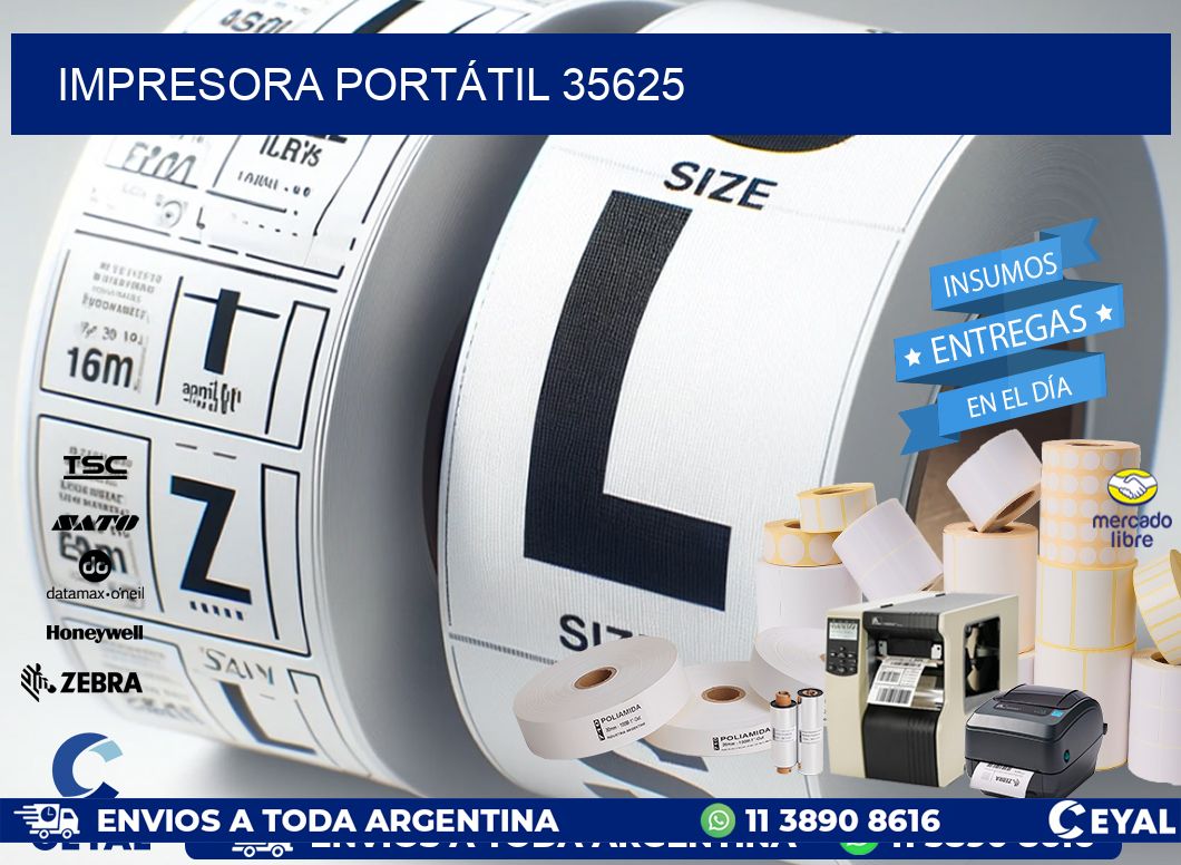 IMPRESORA PORTÁTIL 35625