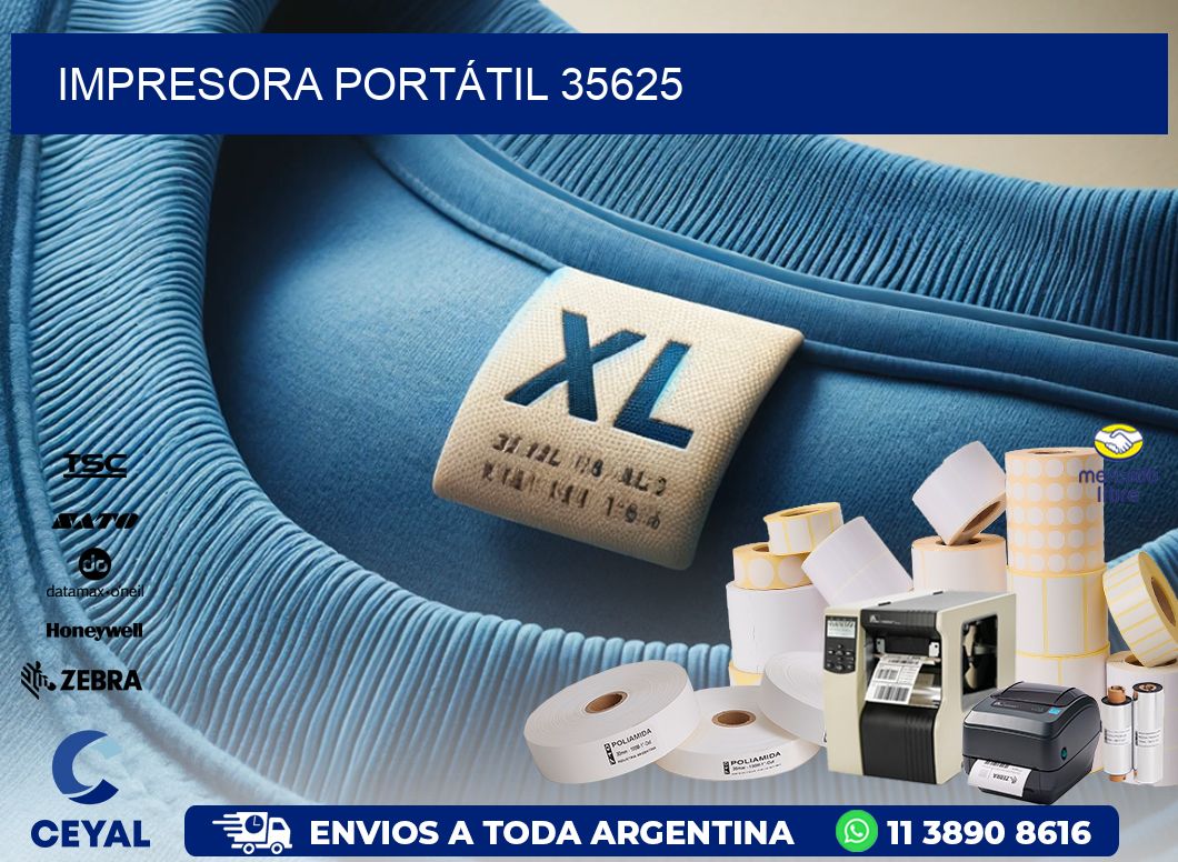 IMPRESORA PORTÁTIL 35625