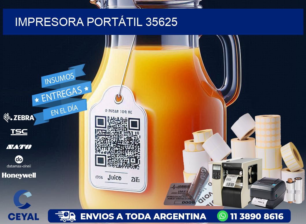 IMPRESORA PORTÁTIL 35625