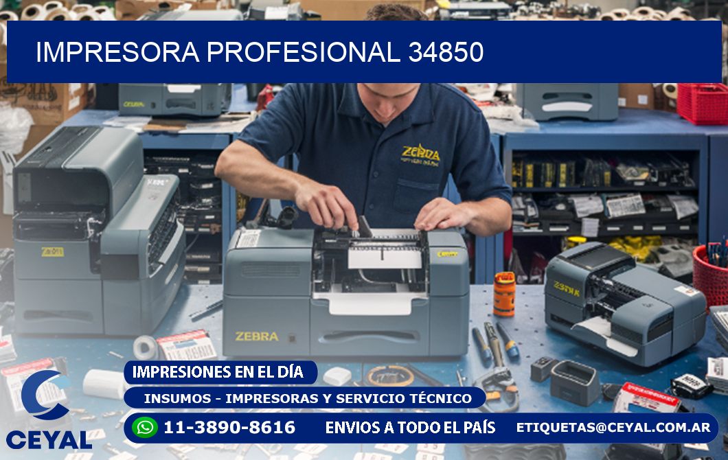 IMPRESORA PROFESIONAL 34850