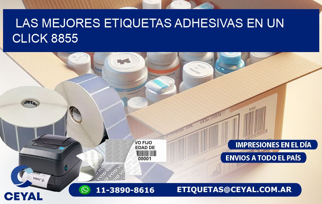 Las Mejores Etiquetas Adhesivas en un Click 8855