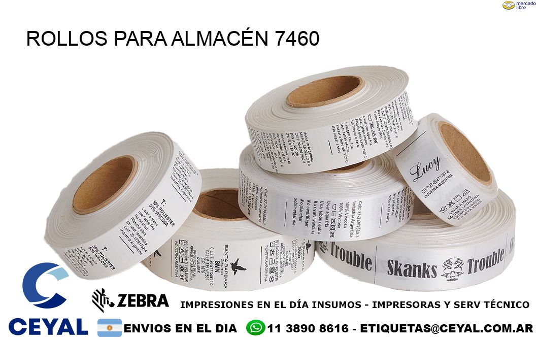 ROLLOS PARA ALMACÉN 7460