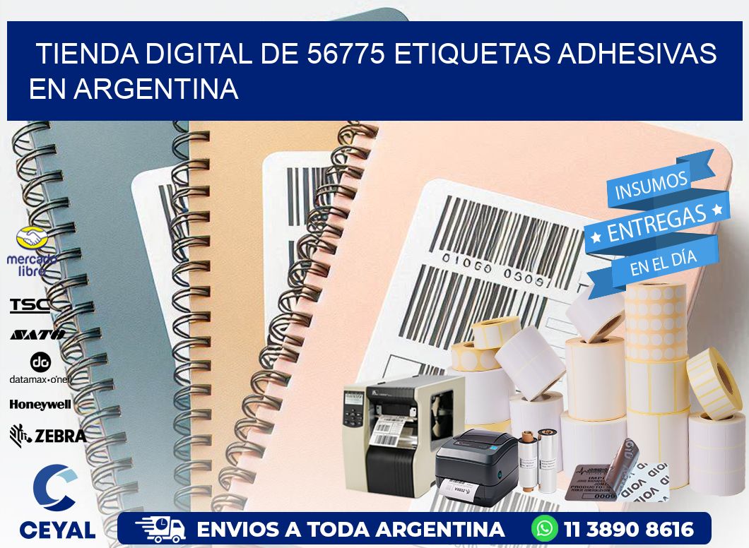 Tienda Digital de 56775 Etiquetas Adhesivas en Argentina