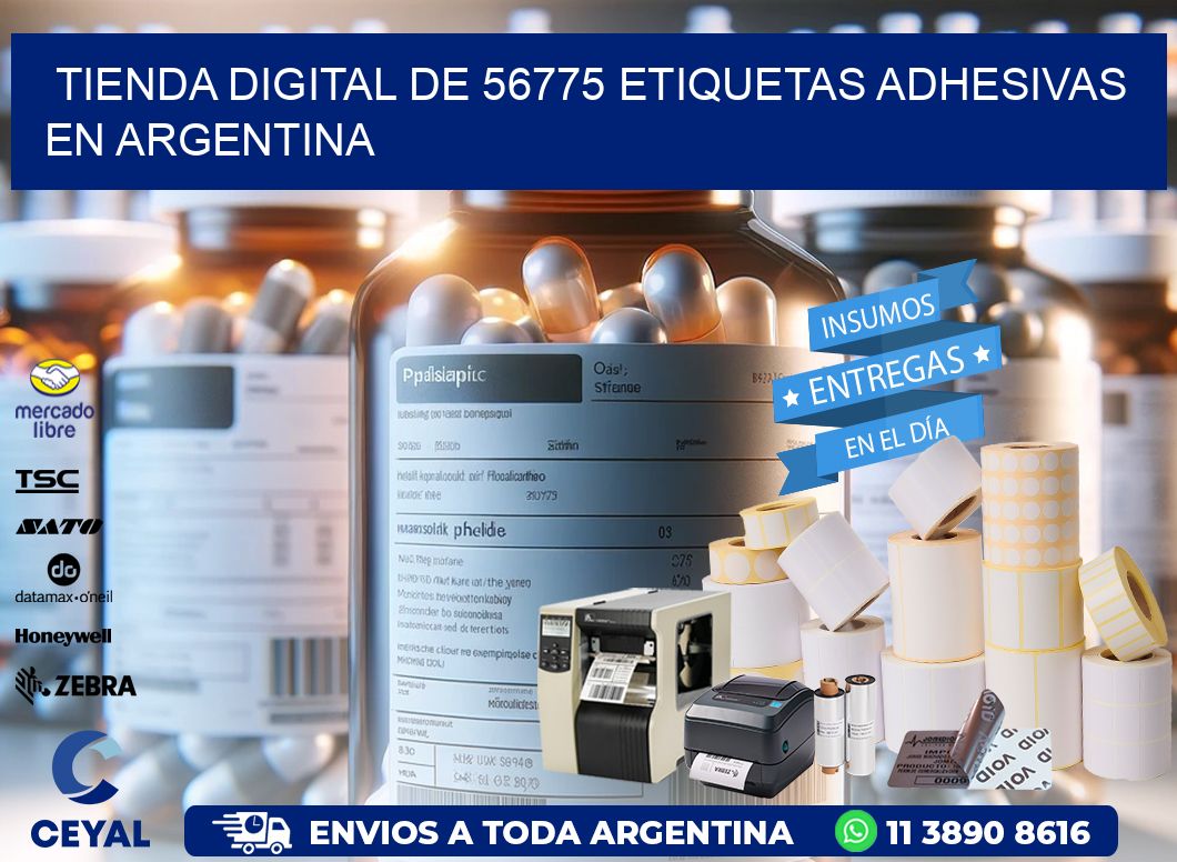 Tienda Digital de 56775 Etiquetas Adhesivas en Argentina