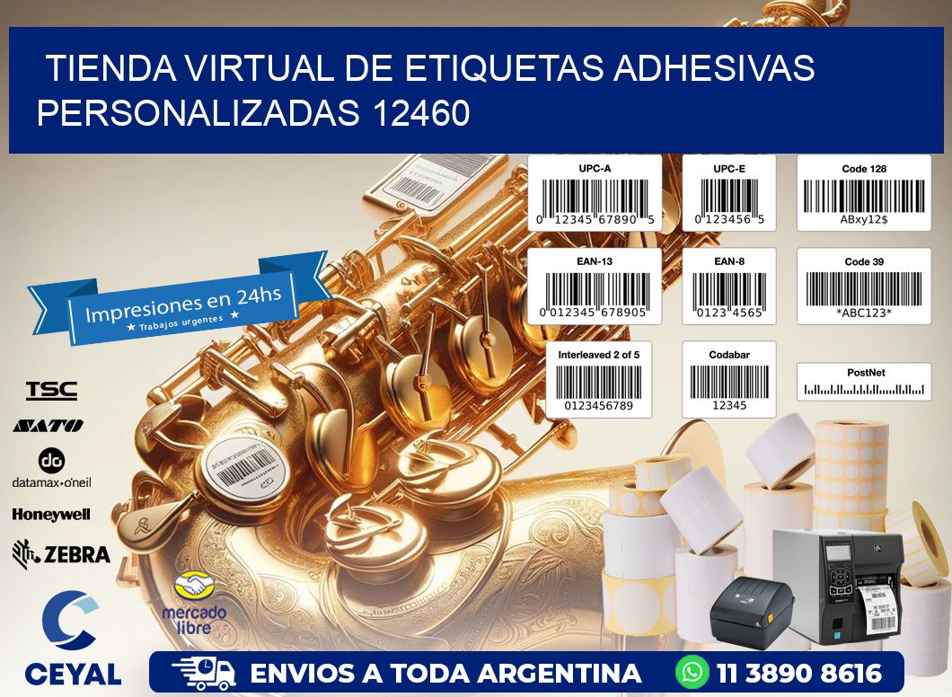 Tienda Virtual de Etiquetas Adhesivas Personalizadas 12460