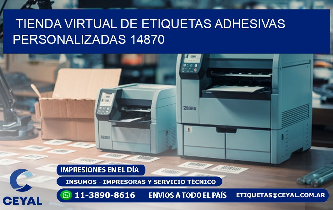 Tienda Virtual de Etiquetas Adhesivas Personalizadas 14870