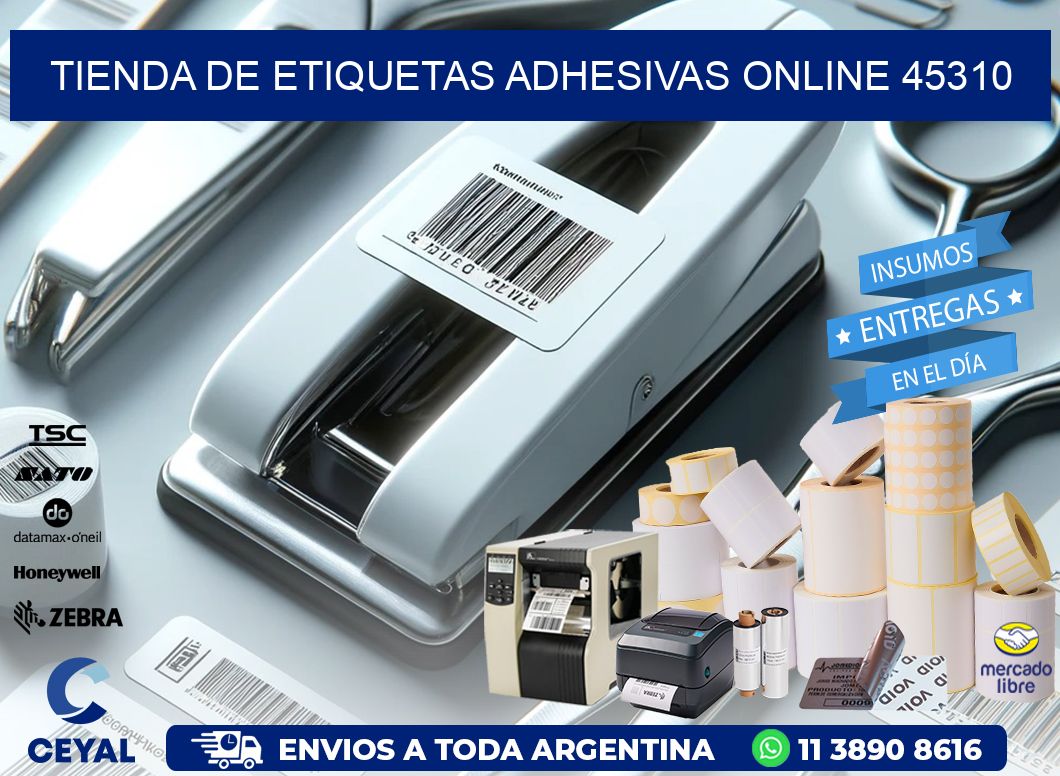 Tienda de Etiquetas Adhesivas Online 45310