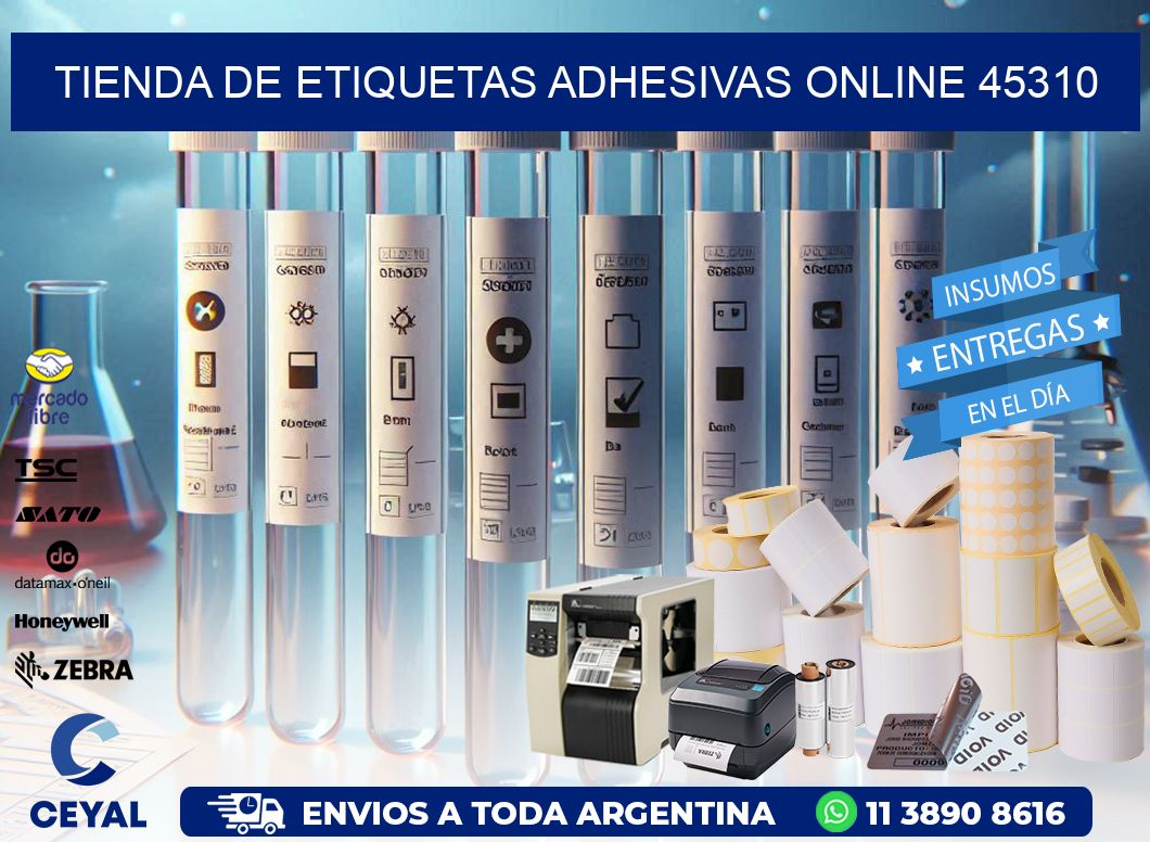 Tienda de Etiquetas Adhesivas Online 45310