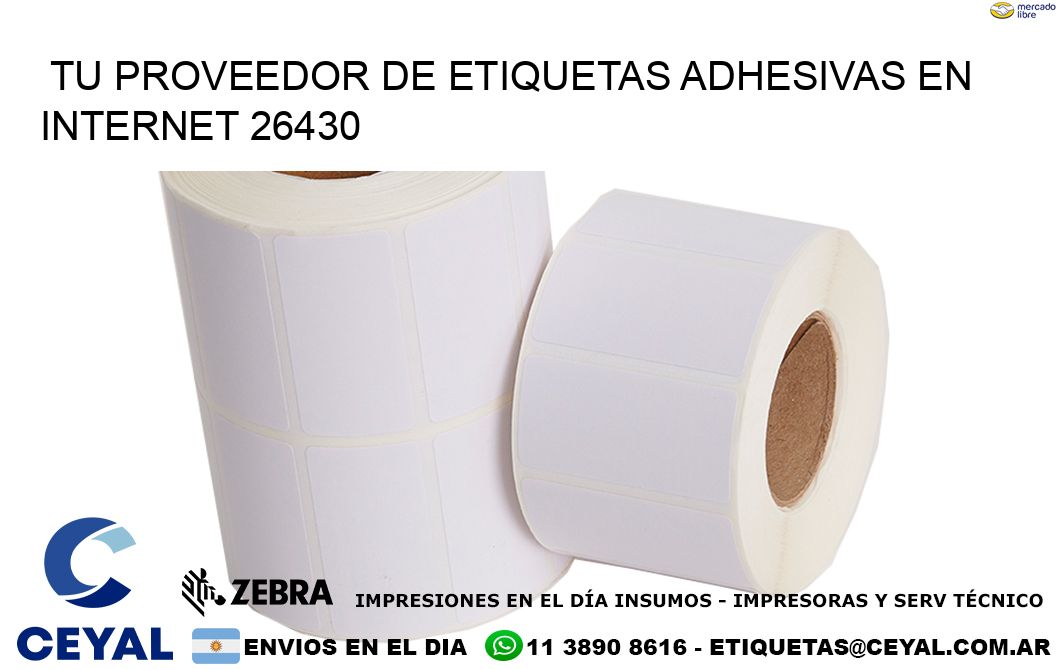 Tu Proveedor de Etiquetas Adhesivas en Internet 26430