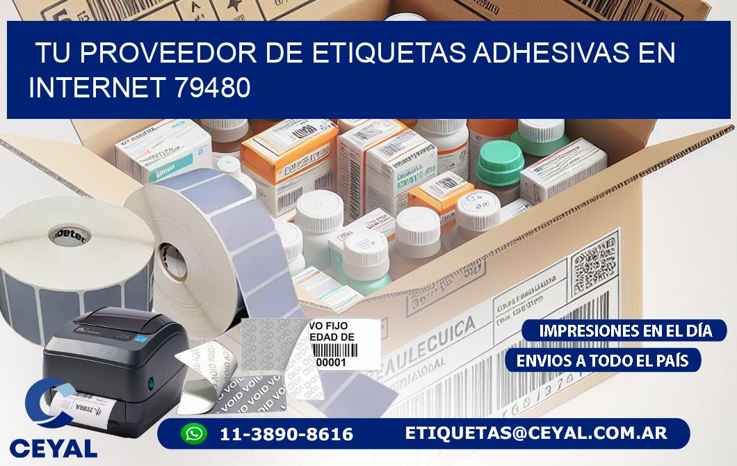 Tu Proveedor de Etiquetas Adhesivas en Internet 79480