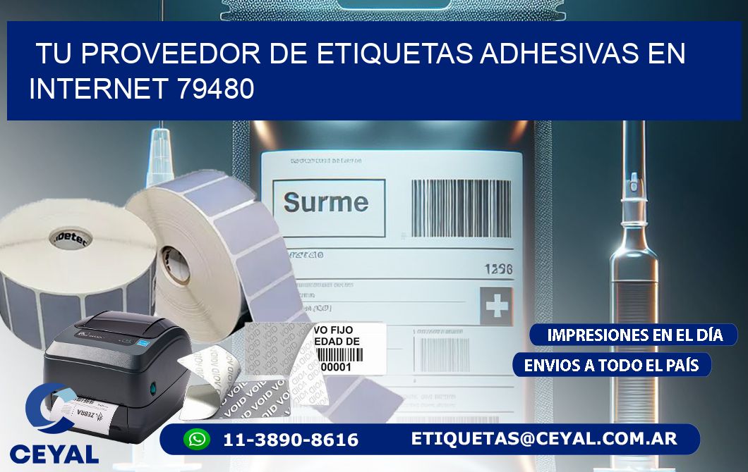 Tu Proveedor de Etiquetas Adhesivas en Internet 79480