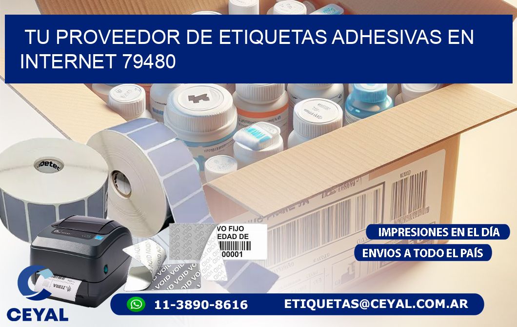 Tu Proveedor de Etiquetas Adhesivas en Internet 79480