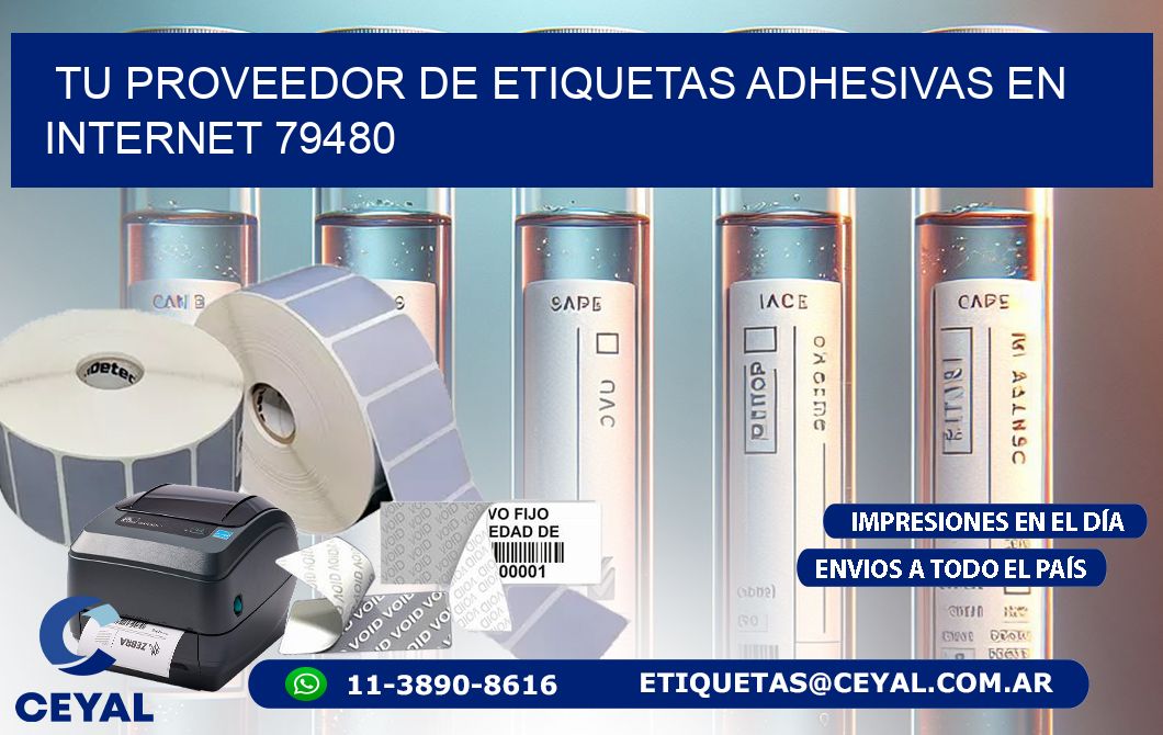 Tu Proveedor de Etiquetas Adhesivas en Internet 79480
