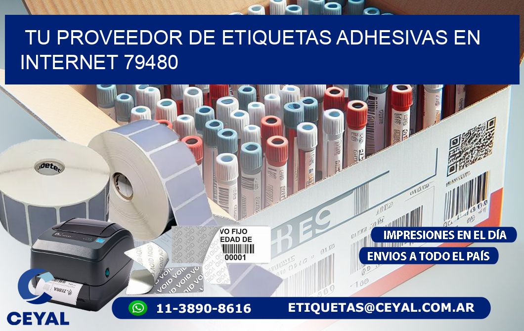 Tu Proveedor de Etiquetas Adhesivas en Internet 79480