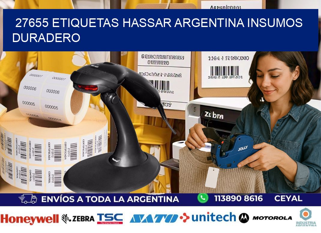 27655 etiquetas hassar argentina INSUMOS DURADERO
