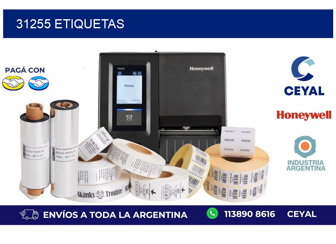31255 ETIQUETAS