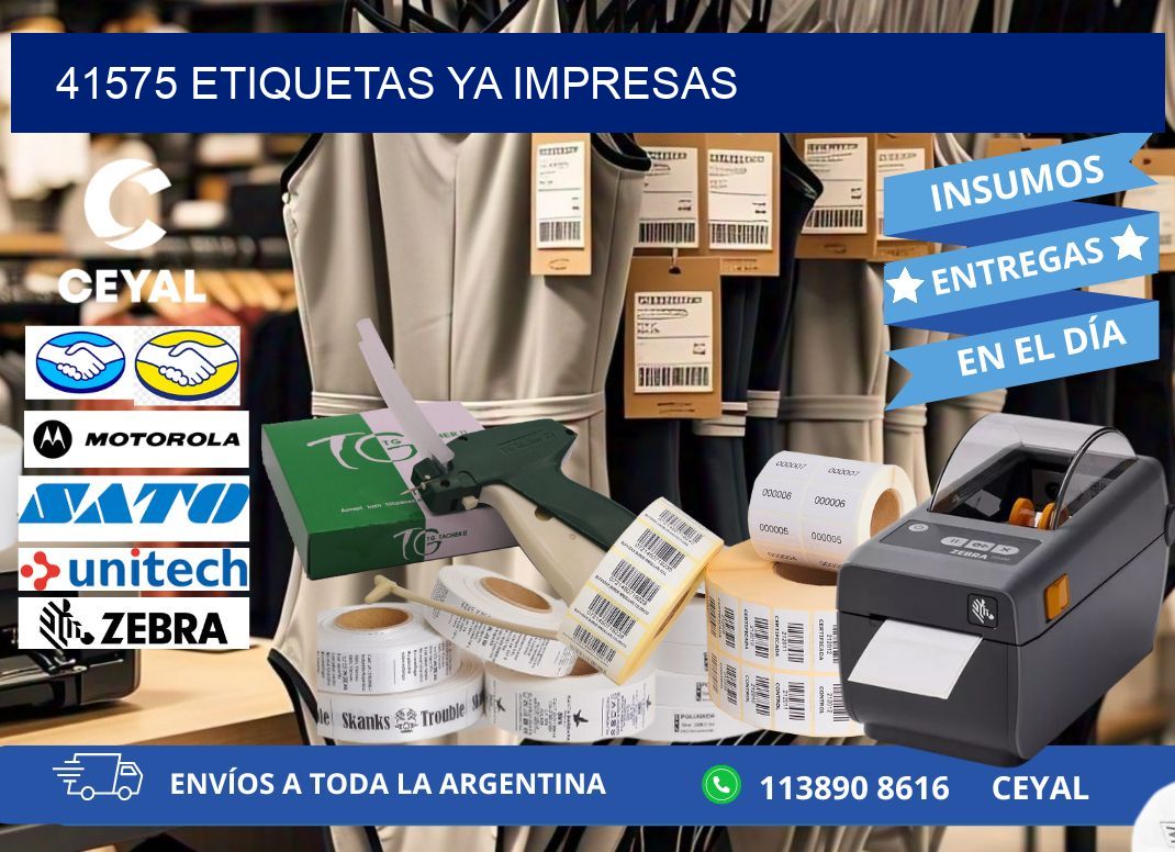 41575 ETIQUETAS YA IMPRESAS