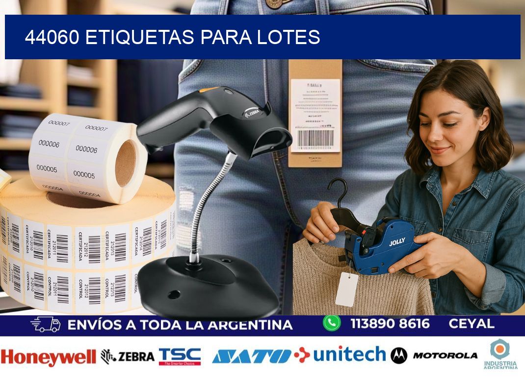 44060 ETIQUETAS PARA LOTES