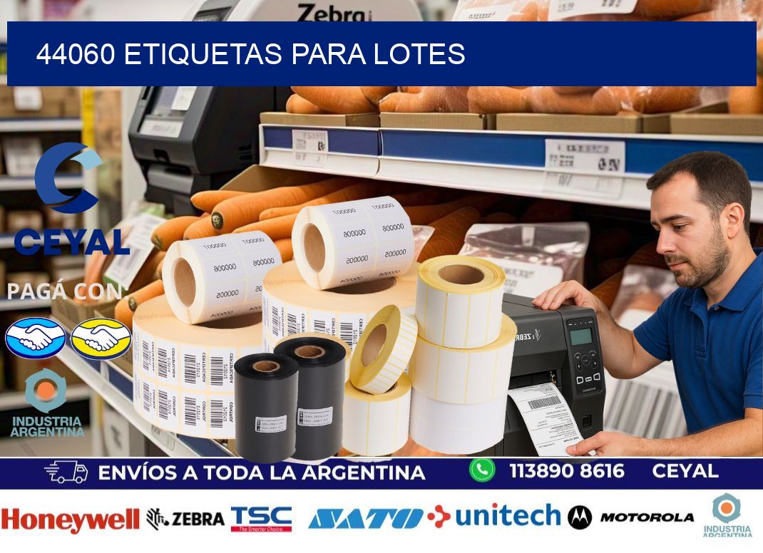44060 ETIQUETAS PARA LOTES