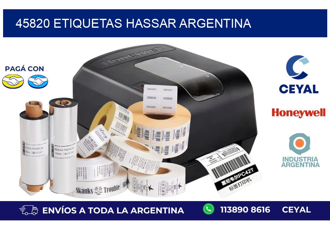 45820 etiquetas hassar argentina