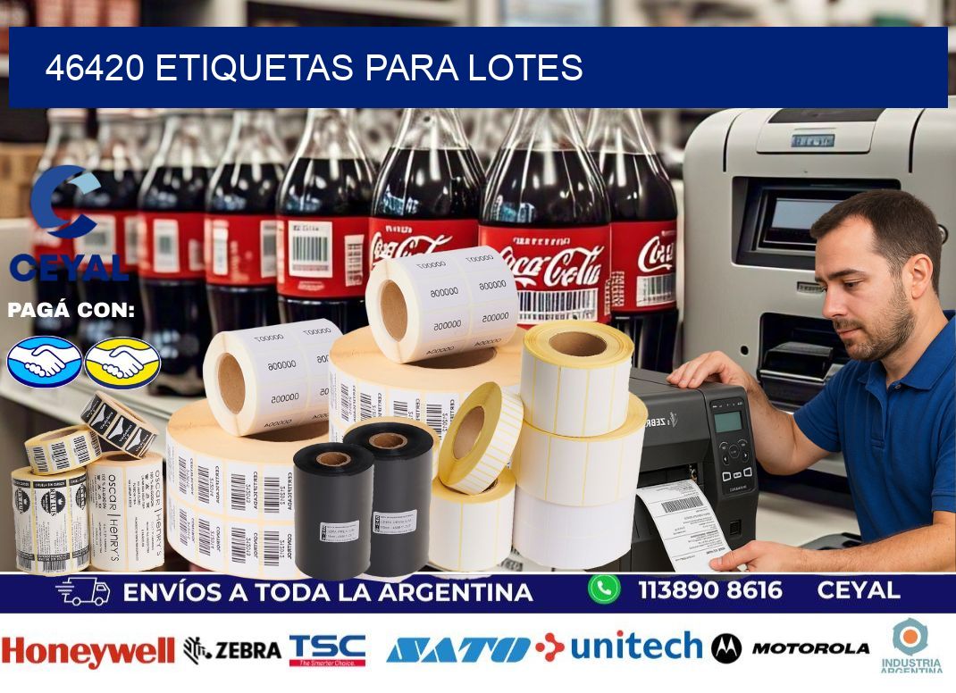 46420 ETIQUETAS PARA LOTES