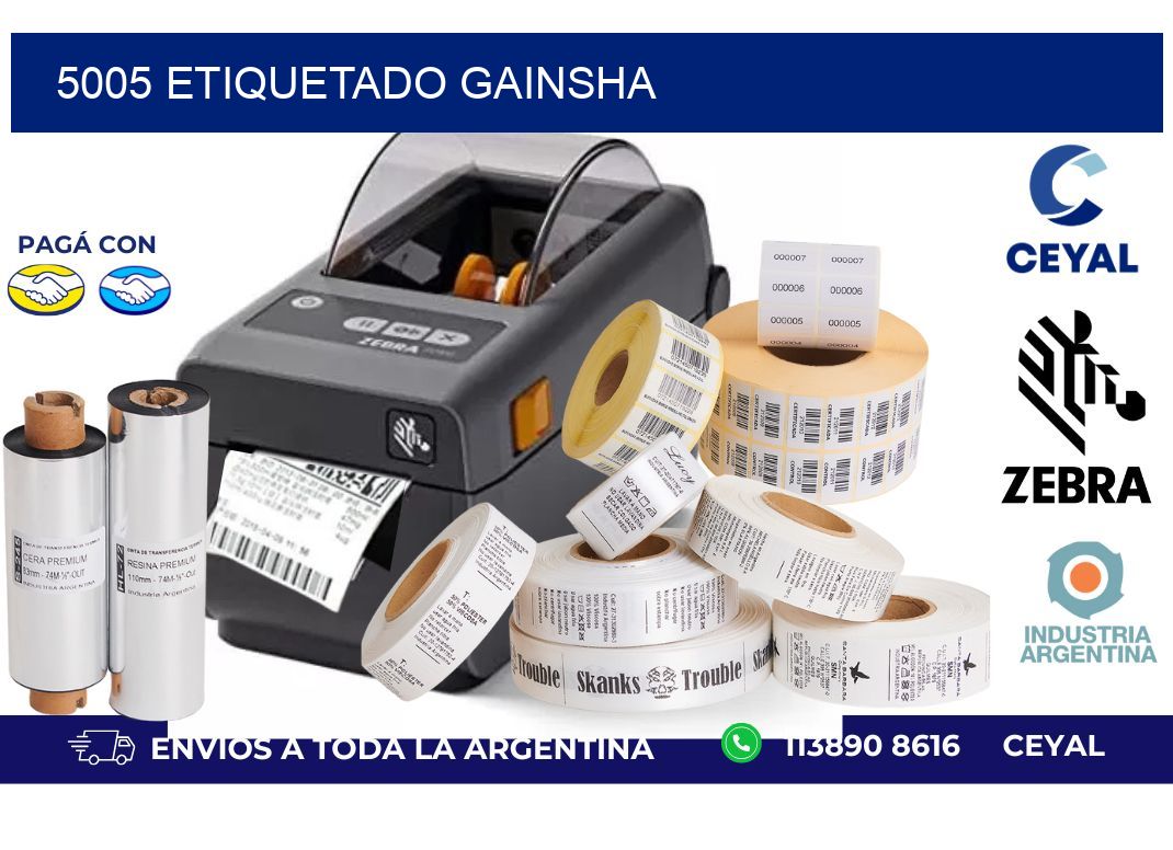 5005 ETIQUETADO GAINSHA