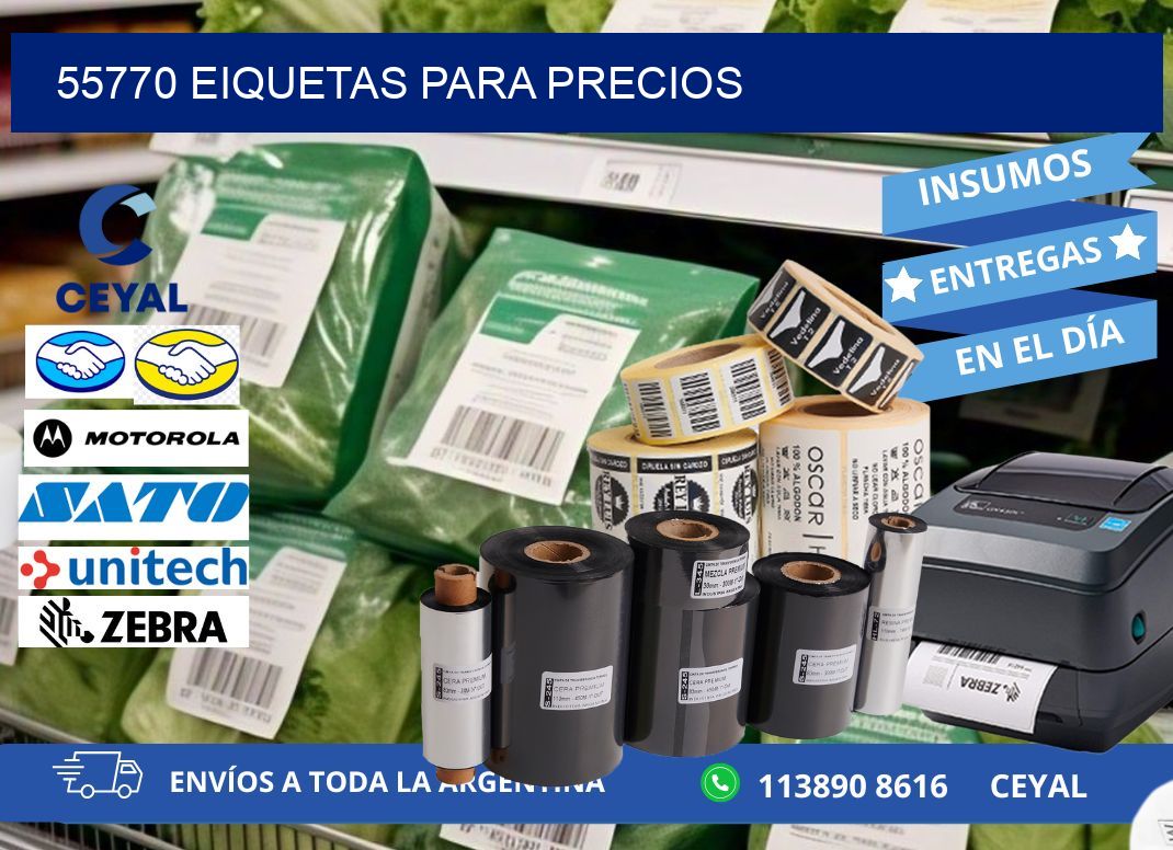 55770 EIQUETAS PARA PRECIOS