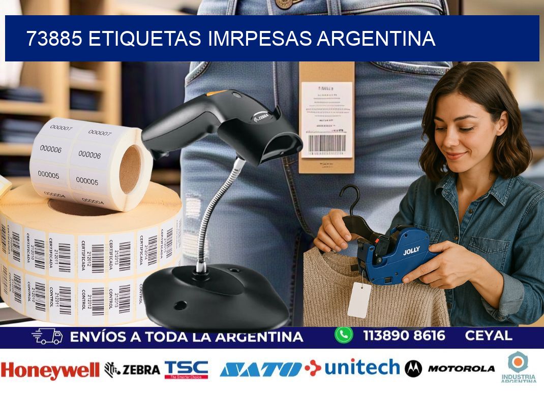 73885 etiquetas imrpesas argentina
