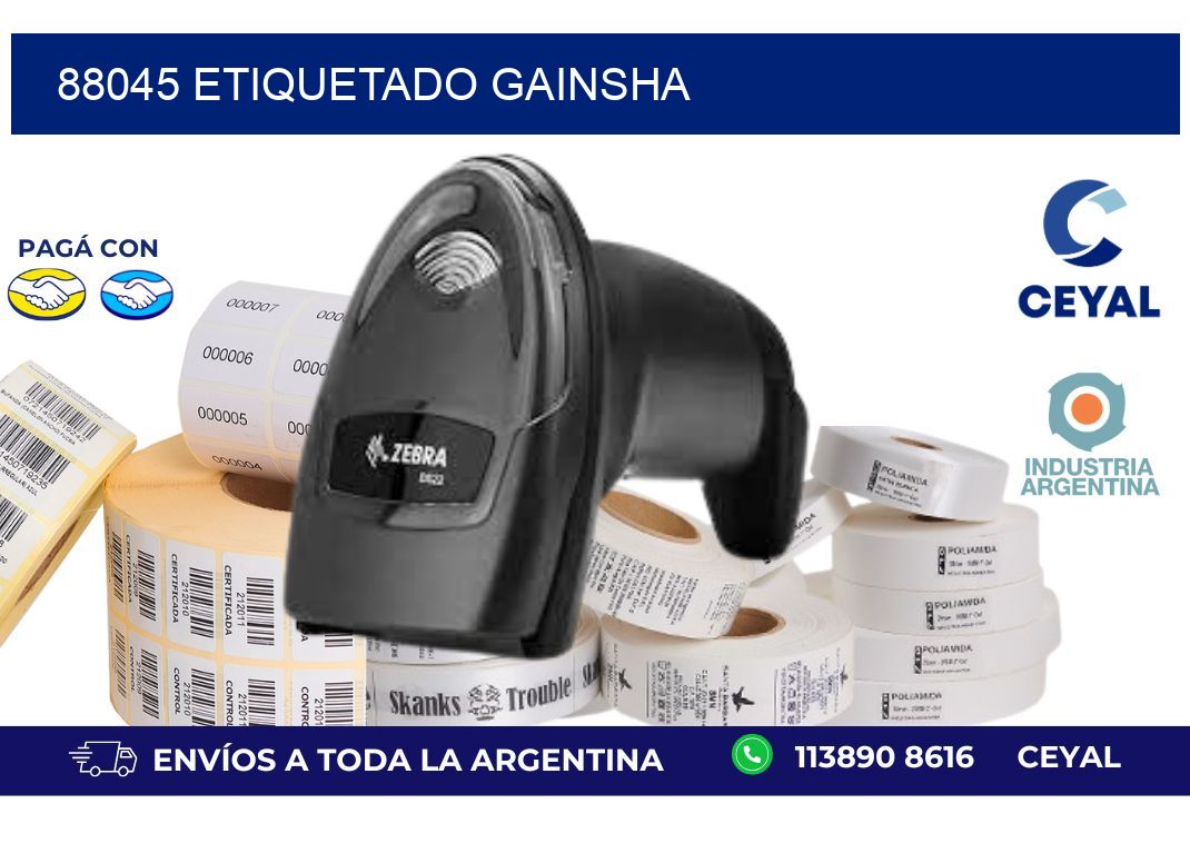 88045 ETIQUETADO GAINSHA