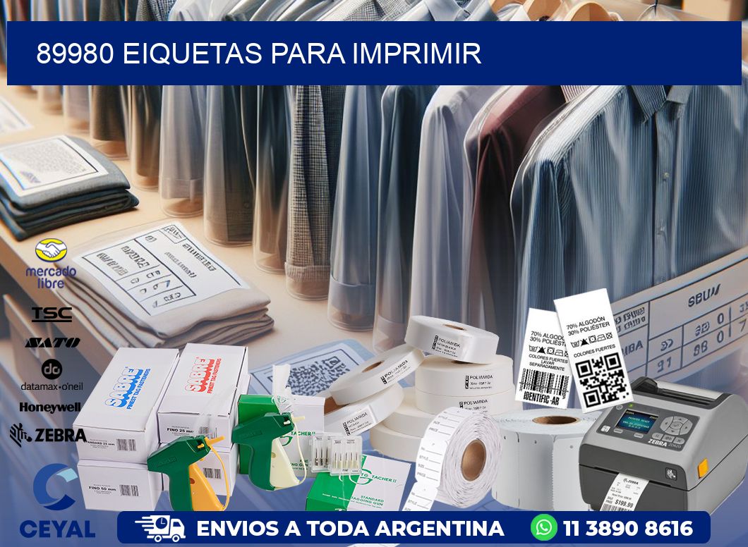 89980 EIQUETAS PARA IMPRIMIR